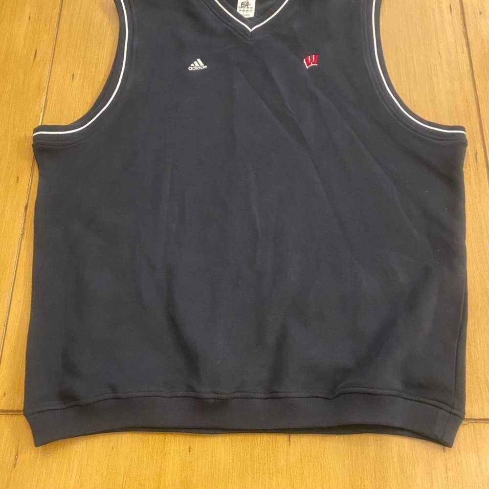 Men’s University of Wisconsin Badgers Vest Blue size xl - Picture 11 of 12